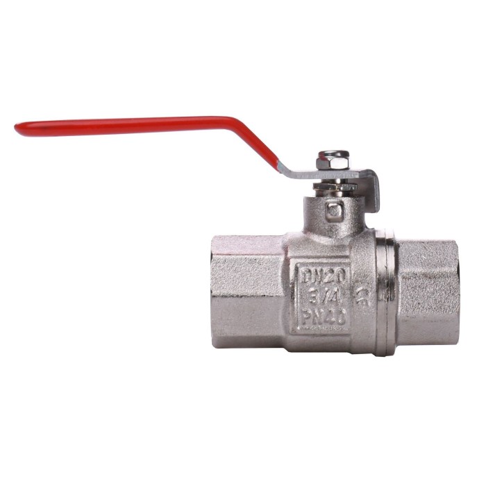 Кран кульовий прямий SELBA 3/4″ ВВ КР SL1506 Кран кульовий прямий SELBA 3/4″ ВВ КР SL1506