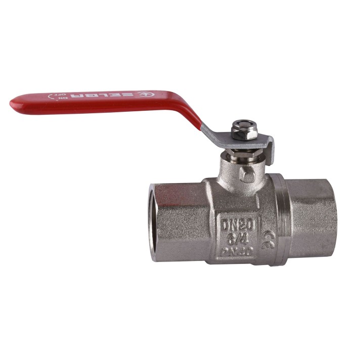 Кран кульовий прямий SELBA 3/4″ ВВ КР SL1506 Кран кульовий прямий SELBA 3/4″ ВВ КР SL1506