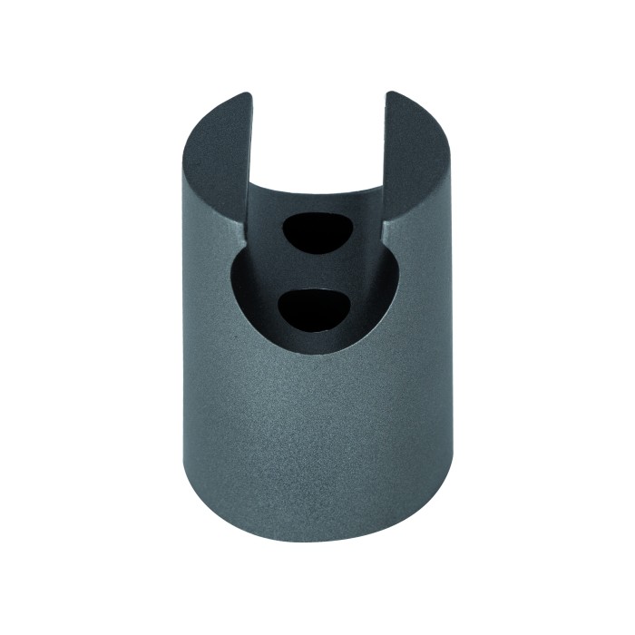 Тримач для ручного душу Qtap Spojeni округлий QT829910842854GRP Graphite Тримач для ручного душу Qtap Spojeni округлий QT829910842854GRP Graphite