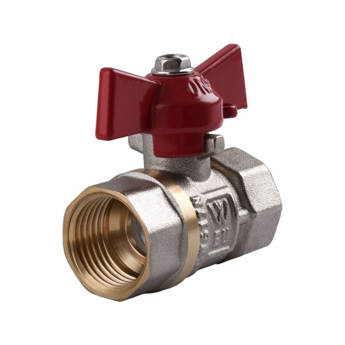 Кран кульовий прямий WATER VALVE 3/4″ ВВ КБ NV-V Q001 Кран кульовий прямий WATER VALVE 3/4″ ВВ КБ NV-V Q001