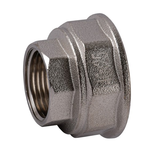 Муфта редукційна  1 1/4″х1″ВВ нікельована восьмигранна NM651O OPTIMUM