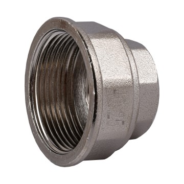Муфта редукційна  1 1/4″х1″ВВ нікельована восьмигранна NM651O OPTIMUM