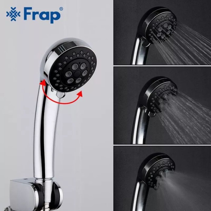Змішувач для ванни Frap F3242, чорний/хром Змішувач для ванни Frap F3242, чорний/хром