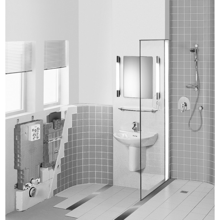 Інсталяція для унітазу із EPS корпусом Grohe (38643001) Інсталяція для унітазу із EPS корпусом Grohe (38643001)