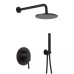 Душова система WEZER EKO17B-01-BLACK, нержавіюча сталь, чорний