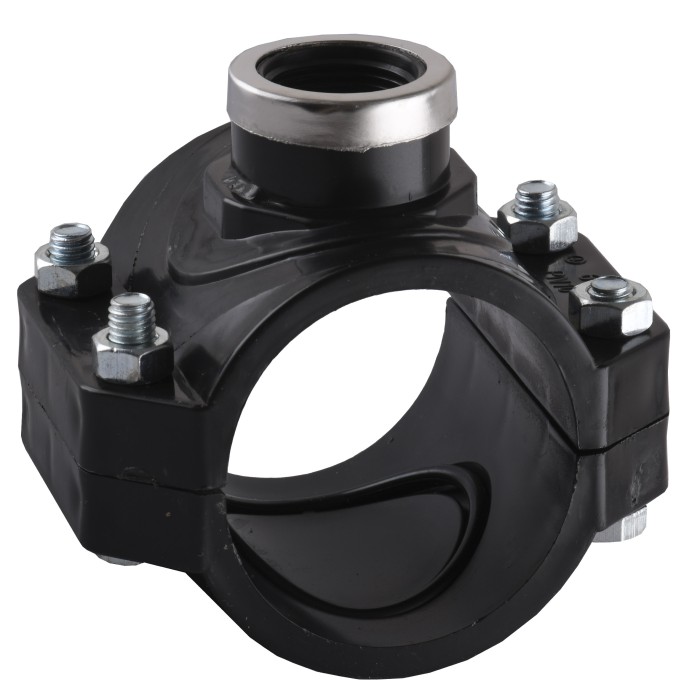 Врізка ПНД Vsplast 63* 3/4 '' ВР 9001 Врізка ПНД Vsplast 63* 3/4 '' ВР 9001