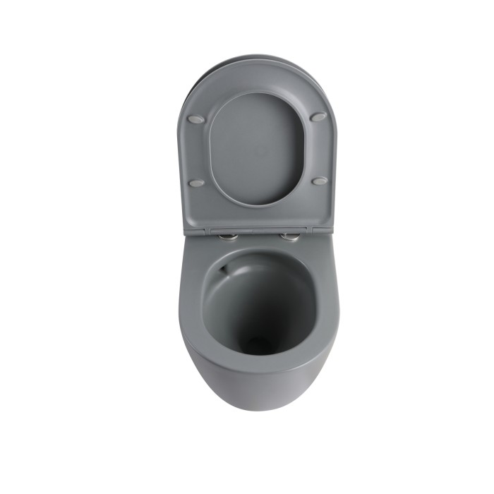 Унітаз підвісний Mixxus Premium ELLIPSE-0308-T3 GRAY 490x360x360mm система змиву TORNADO 3.0 (MP6654) Унітаз підвісний Mixxus Premium ELLIPSE-0308-T3 GRAY 490x360x360mm система змиву TORNADO 3.0 (MP6654)