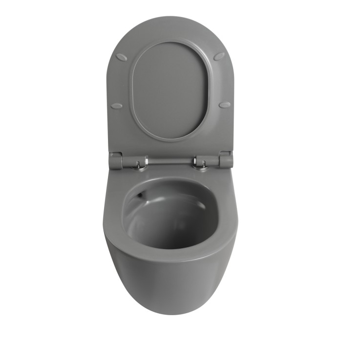 Унітаз підвісний Mixxus Premium ELLIPSE-0308-T3 GRAY 490x360x360mm система змиву TORNADO 3.0 (MP6654) Унітаз підвісний Mixxus Premium ELLIPSE-0308-T3 GRAY 490x360x360mm система змиву TORNADO 3.0 (MP6654)
