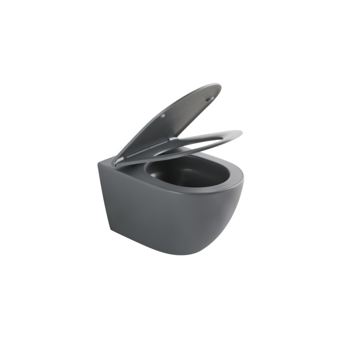 Унітаз підвісний Mixxus Premium ELLIPSE-0308-T3 GRAY 490x360x360mm система змиву TORNADO 3.0 (MP6654) Унітаз підвісний Mixxus Premium ELLIPSE-0308-T3 GRAY 490x360x360mm система змиву TORNADO 3.0 (MP6654)