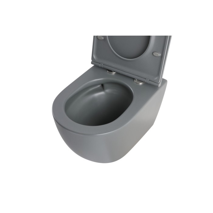 Унітаз підвісний Mixxus Premium ELLIPSE-0308-T3 GRAY 490x360x360mm система змиву TORNADO 3.0 (MP6654) Унітаз підвісний Mixxus Premium ELLIPSE-0308-T3 GRAY 490x360x360mm система змиву TORNADO 3.0 (MP6654)