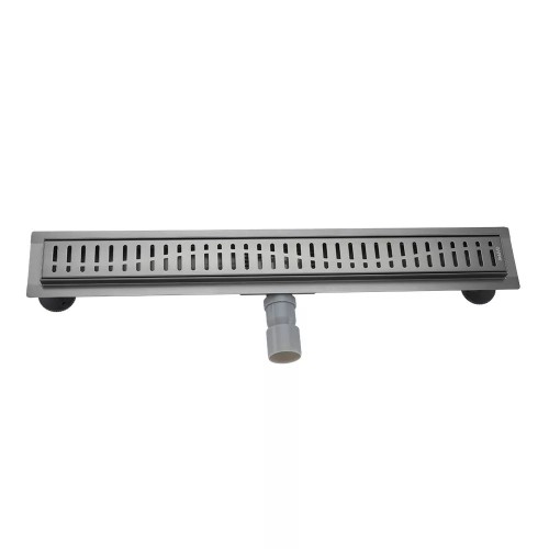 G88007-39 Душовий трап 800 мм Gun Grey комбінований гідрозатвор (блістер) {5/1}