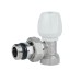 Кран радіаторний Icma 1/2" з антипротіканням кутовий з ручкою №802+940