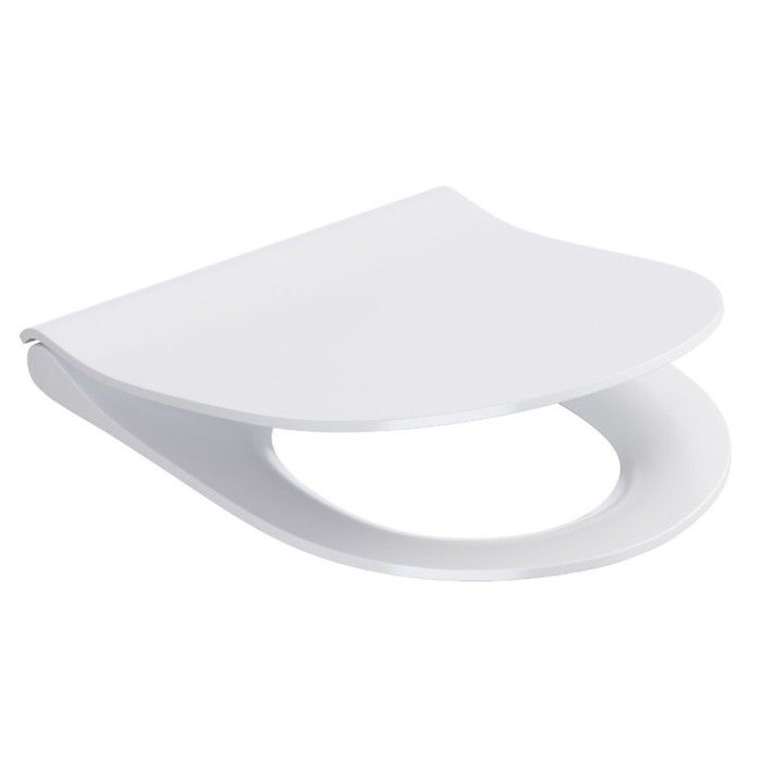 Кришка для унітазу Cersanit ZEN CITY URBAN HARMONY OVAL slim дюропл. вільнопадаюче, легкознімне Кришка для унітазу Cersanit ZEN CITY URBAN HARMONY OVAL slim дюропл. вільнопадаюче, легкознімне