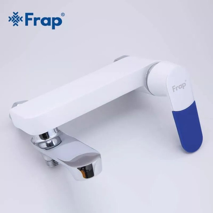 Змішувач для ванни Frap F3234, білий/хром Змішувач для ванни Frap F3234, білий/хром