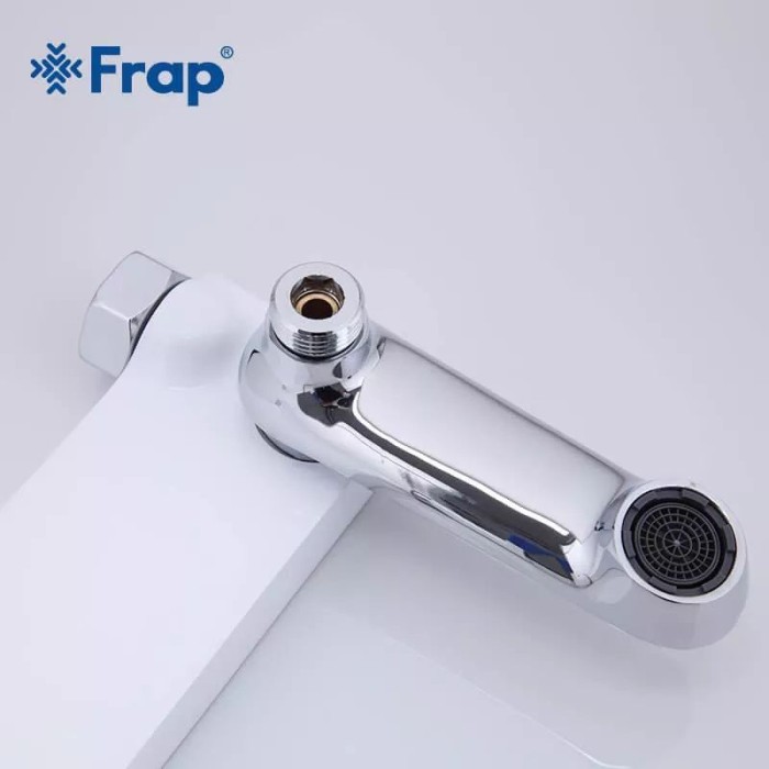 Змішувач для ванни Frap F3234, білий/хром Змішувач для ванни Frap F3234, білий/хром