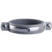 Хомут в зборi CR 2 1/2″ (70-80мм) з гвинтом-шурупом 8*100 та дюбелем в уп., сірий