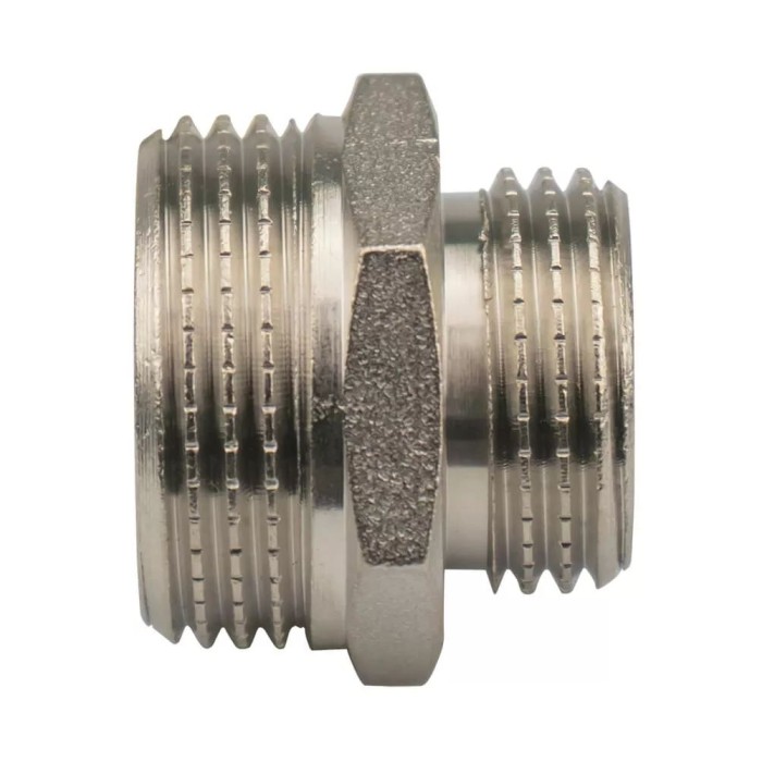 Ніпель 3/4"З х 1"З нік. KARRO {350/10} Ніпель 3/4"З х 1"З нік. KARRO {350/10}