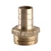 Штуцер 3/4″З 16мм латунний 1669Б