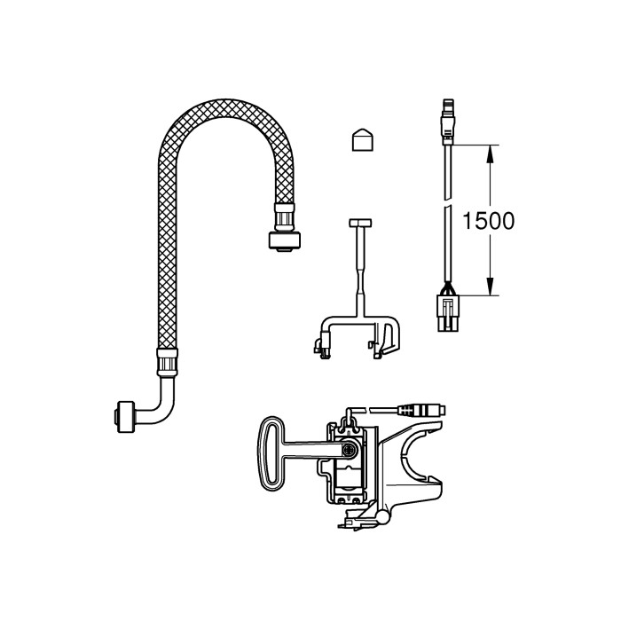Монтажний комплект Grohe (46944001) Монтажний комплект Grohe (46944001)