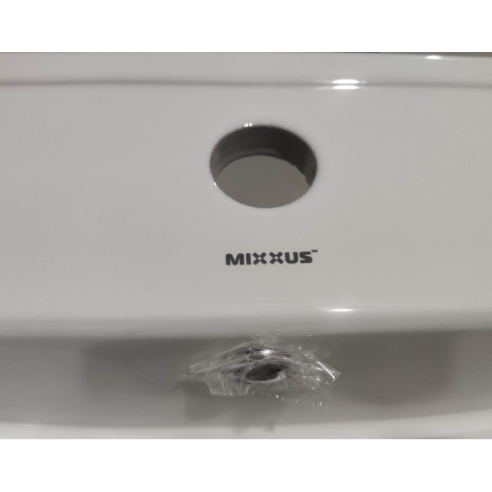 Раковина меблева Mixxus Premium CUBIC-1502 710х460х170mm з отвором під змішувач та переливом (MP6496) Раковина меблева Mixxus Premium CUBIC-1502 710х460х170mm з отвором під змішувач та переливом (MP6496)