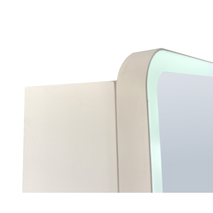 Дзеркальна шафка Mixxus Premium Olivary CM01-80x70x13 з LED Touch, димером, регулятором яскравості (MI8296) Дзеркальна шафка Mixxus Premium Olivary CM01-80x70x13 з LED Touch, димером, регулятором яскравості (MI8296)