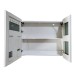 Дзеркальна шафка Mixxus Premium Olivary CM01-80x70x13 з LED Touch, димером, регулятором яскравості (MI8296)