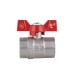 Кран кульовий Thermo Alliance Standart 1" ВР для води (метелик) SD602NW25PN40