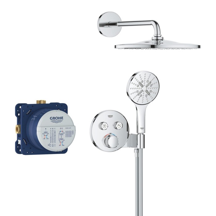 Прихована душова система з Rainshower Mono 310 Grohe Grohtherm SmartControl (34866000) Прихована душова система з Rainshower Mono 310 Grohe Grohtherm SmartControl (34866000)