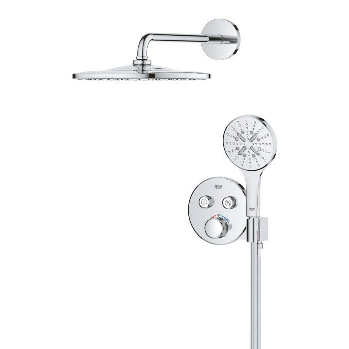 Прихована душова система з Rainshower Mono 310 Grohe Grohtherm SmartControl (34866000) Прихована душова система з Rainshower Mono 310 Grohe Grohtherm SmartControl (34866000)