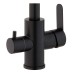 Змішувач для кухні Mixxus DAX-021-G Black  (нерж. сталь) з вих.для пит.води (MI6078)