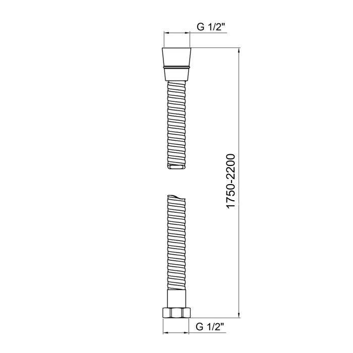 Шланг Lidz Niagara 01 1,75-2,2 м LDNIA01CRM22148 Chrome Шланг Lidz Niagara 01 1,75-2,2 м LDNIA01CRM22148 Chrome