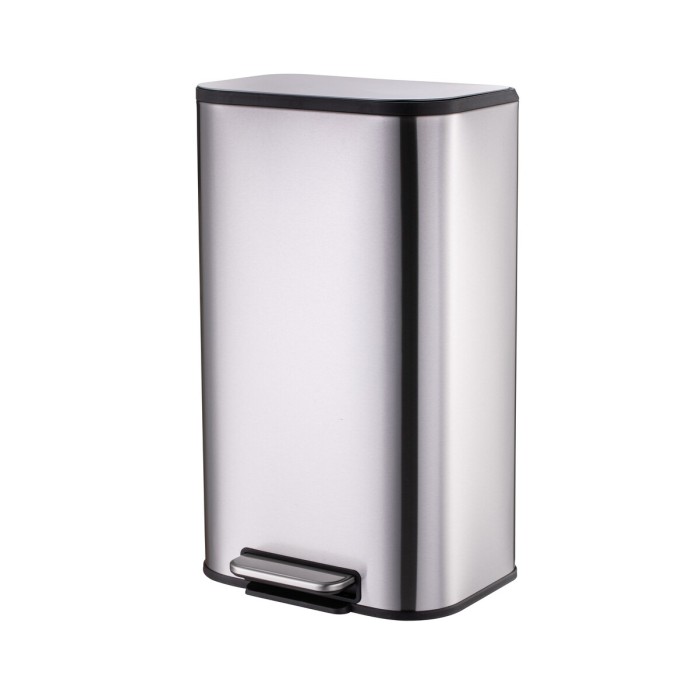 Відро для сміття з плавним закриттям прямокутне Mixxus Cubic-TC0112 SS Color 12л колір нержавійка (MI7089) Відро для сміття з плавним закриттям прямокутне Mixxus Cubic-TC0112 SS Color 12л колір нержавійка (MI7089)