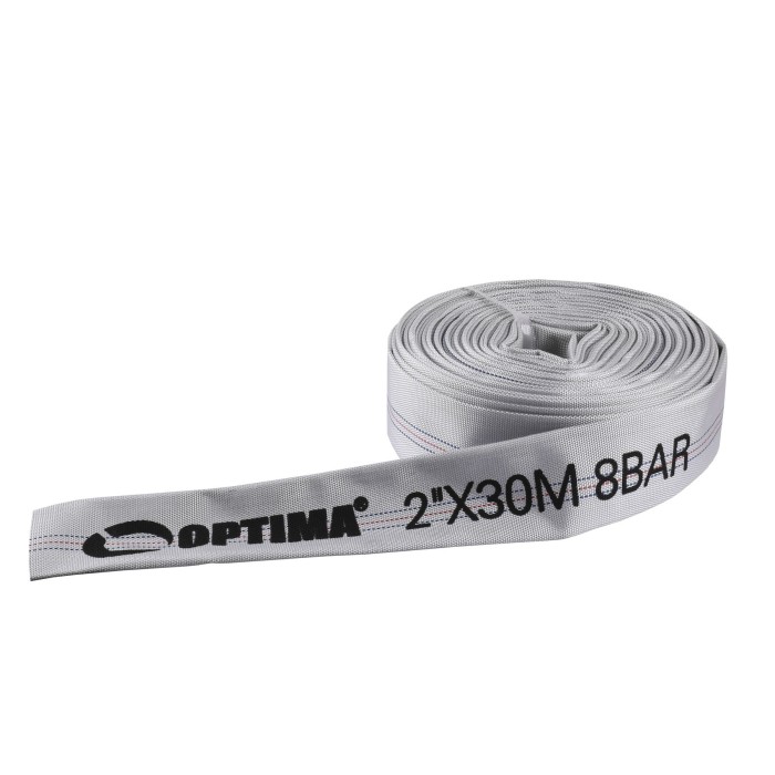 Шланг для дренажу (пожежний) Optima 50мм, 2″ (30 м) Шланг для дренажу (пожежний) Optima 50мм, 2″ (30 м)