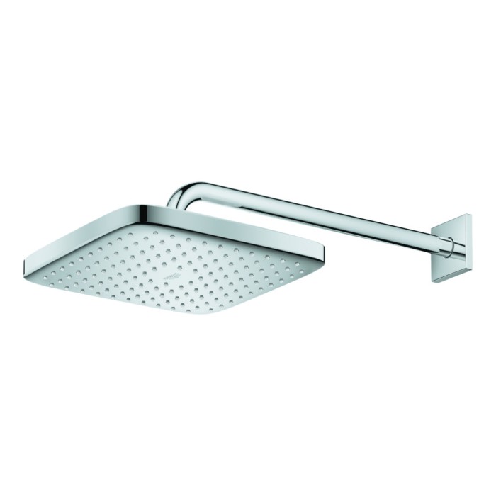 Верхній душ з настінним кронштейном Grohe Tempesta Cube (26687000) Верхній душ з настінним кронштейном Grohe Tempesta Cube (26687000)