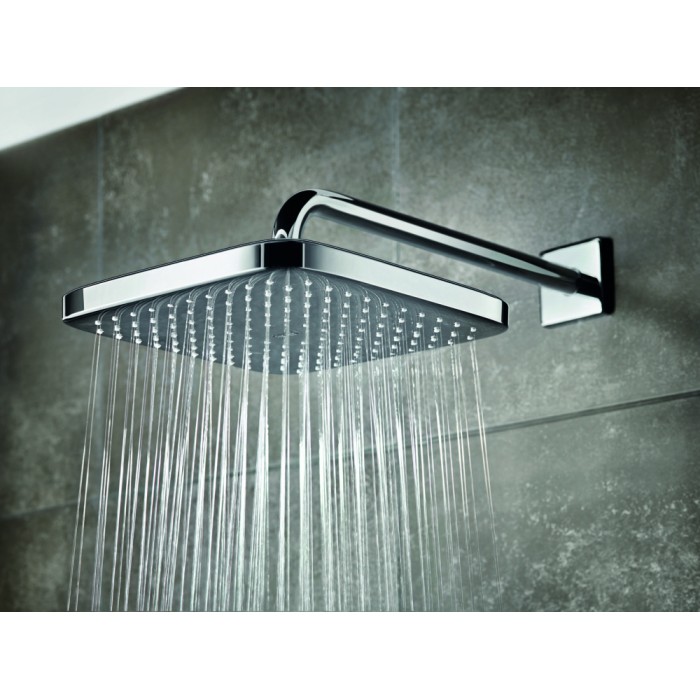 Верхній душ з настінним кронштейном Grohe Tempesta Cube (26687000) Верхній душ з настінним кронштейном Grohe Tempesta Cube (26687000)