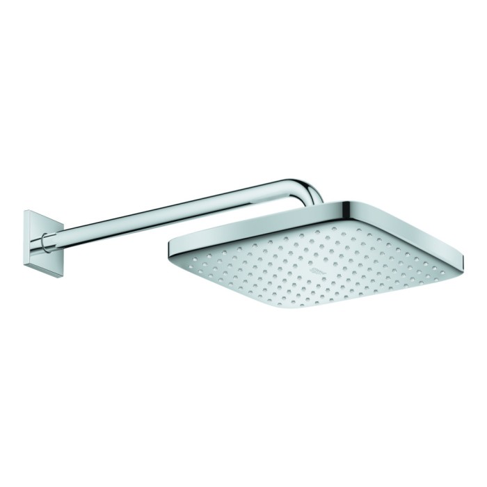 Верхній душ з настінним кронштейном Grohe Tempesta Cube (26687000) Верхній душ з настінним кронштейном Grohe Tempesta Cube (26687000)