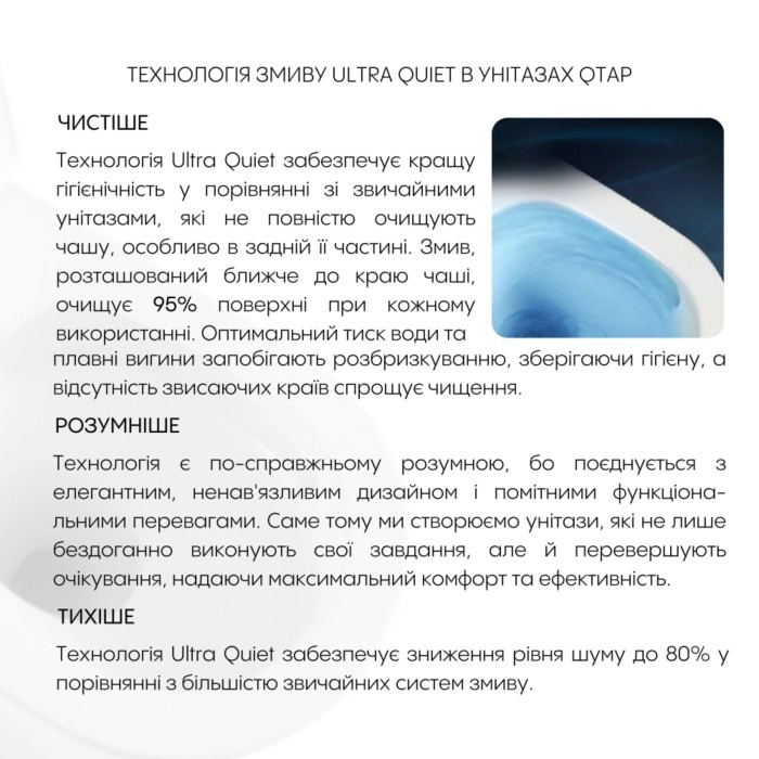 Готове рішення Qtap для ванної кімнати: підвісний унітаз Swan Ultra Quiet 520x360x320 + комплект інсталяції Nest 4 в 1 (лінійна клавіша Matt Black) Готове рішення Qtap для ванної кімнати: підвісний унітаз Swan Ultra Quiet 520x360x320 + комплект інсталяції Nest 4 в 1 (лінійна клавіша Matt Black)