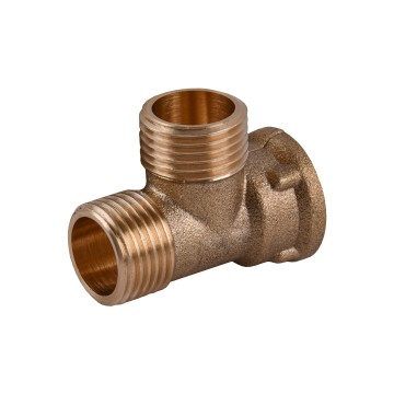 Трійник 1/2″ВЗЗ латунний LT335S OPTIMUM