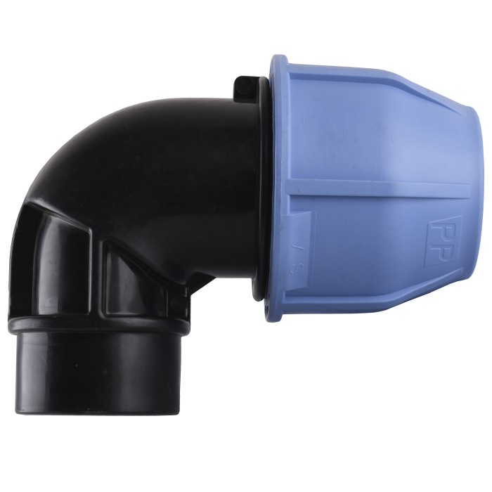 Коліно ПНД Vsplast 40*1 1/4 '' ВР 4002 Коліно ПНД Vsplast 40*1 1/4 '' ВР 4002