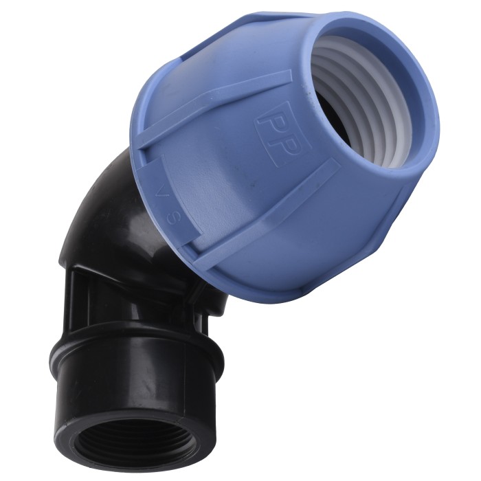 Коліно ПНД Vsplast 40*1 1/4 '' ВР 4002 Коліно ПНД Vsplast 40*1 1/4 '' ВР 4002