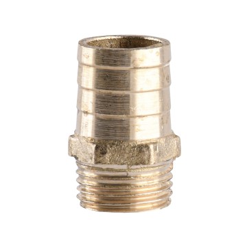Штуцер 1/2″З 18мм латунний 1611Б