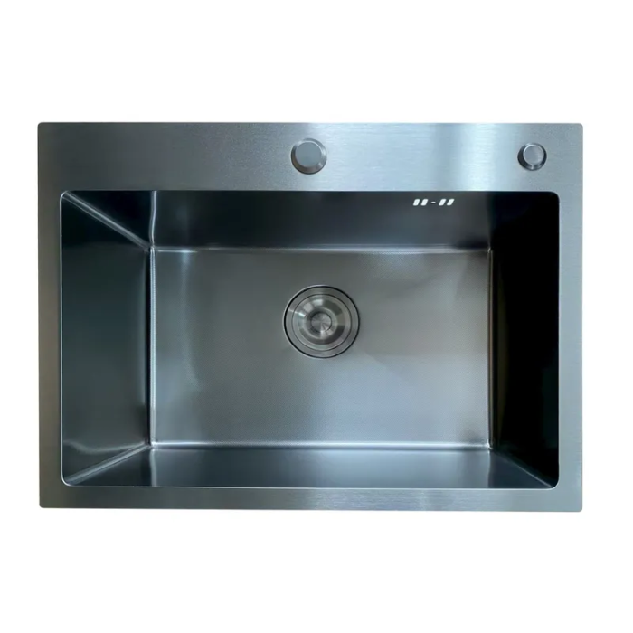 Мийка Mixxus MH5843 Micro Decor Black (3.0/0.8) з нерж. сталі (колір чорний) (MI8219) Мийка Mixxus MH5843 Micro Decor Black (3.0/0.8) з нерж. сталі (колір чорний) (MI8219)
