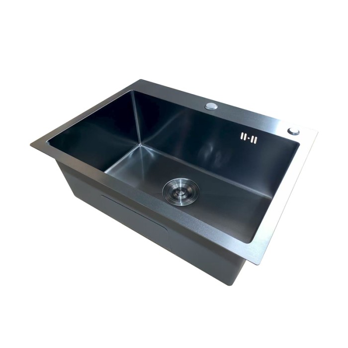 Мийка Mixxus MH5843 Micro Decor Black (3.0/0.8) з нерж. сталі (колір чорний) (MI8219) Мийка Mixxus MH5843 Micro Decor Black (3.0/0.8) з нерж. сталі (колір чорний) (MI8219)