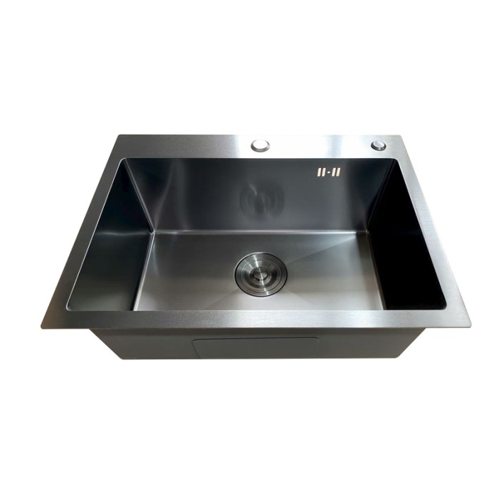 Мийка Mixxus MH5843 Micro Decor Black (3.0/0.8) з нерж. сталі (колір чорний) (MI8219) Мийка Mixxus MH5843 Micro Decor Black (3.0/0.8) з нерж. сталі (колір чорний) (MI8219)