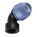 Коліно ПНД Vsplast 25*1 '' **  ВР 4002