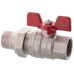 Кран із американкою прямий Roho R105-100 - 1" (RO0088)