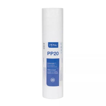 Картридж із спіненого поліпропілену ITAL PP 2,5"x10", 20 мкм (PP20IT)