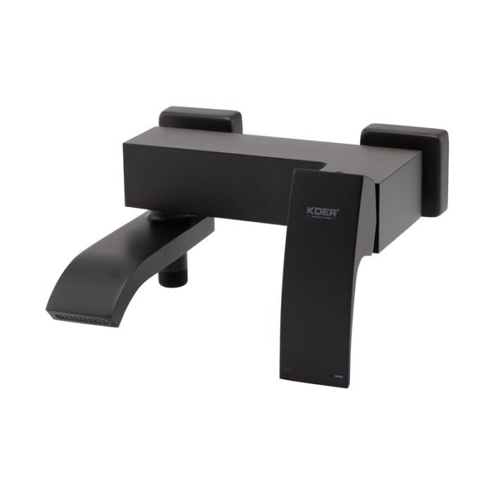 Змішувач для ванни з коротким виливом Koer KB-41007-05 (Колір чорний) (KR3455) Змішувач для ванни з коротким виливом Koer KB-41007-05 (Колір чорний) (KR3455)