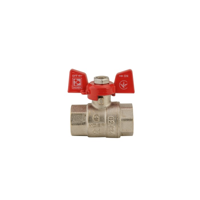Кран кульовий Koer 1/2" ГГМ (KR.217) (KR0030) Кран кульовий Koer 1/2" ГГМ (KR.217) (KR0030)