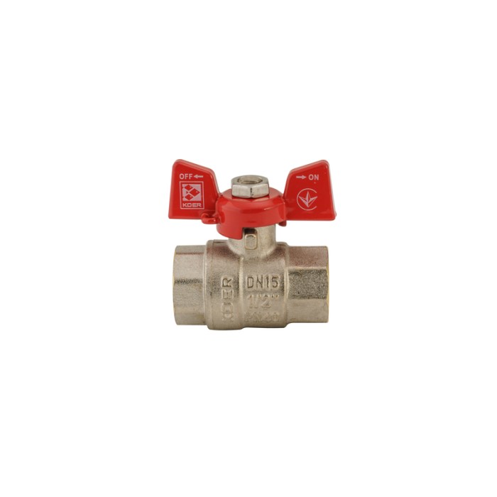 Кран кульовий Koer 1/2" ГГМ (KR.217) (KR0030) Кран кульовий Koer 1/2" ГГМ (KR.217) (KR0030)